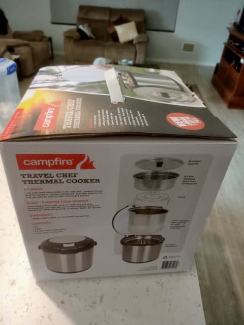 campfire travel chef thermal cooker