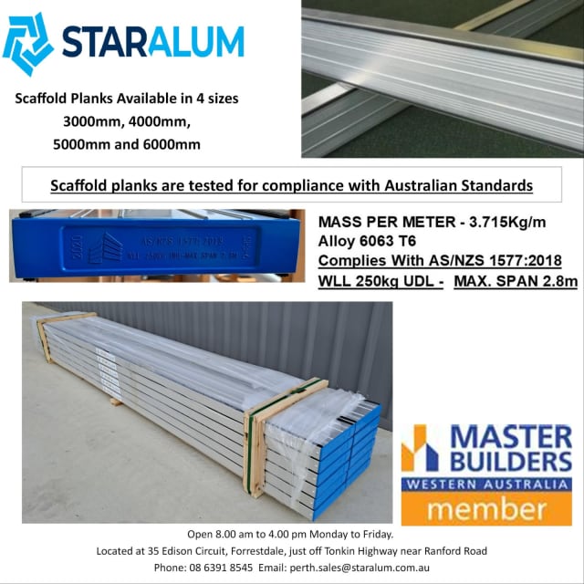 New Aluminium Planks Trestle Planks Scaffold Planks Building