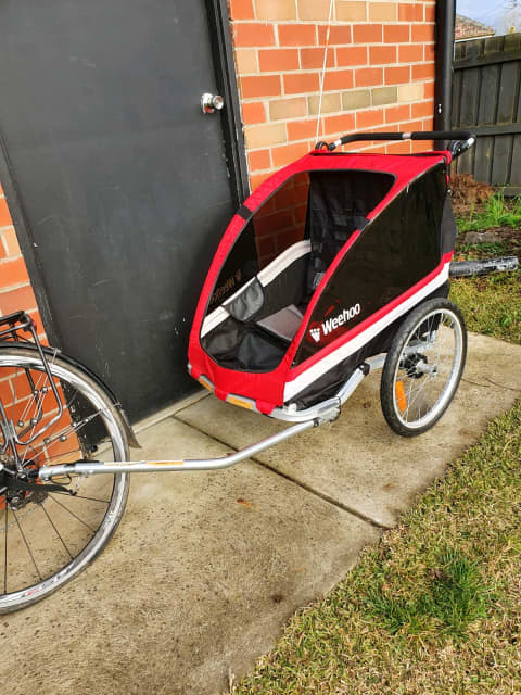 weehoo weego bike trailer and stroller