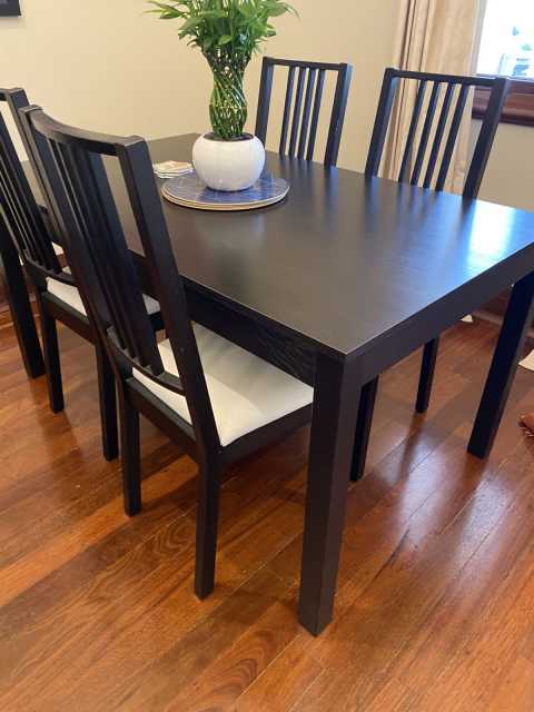 used dining table chairs for sale