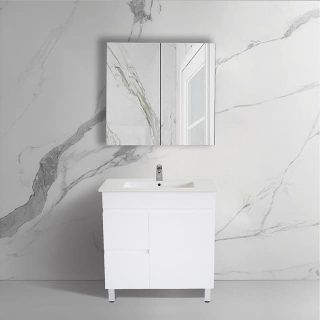 750*460*850MM Freestanding Bathroom Vanity With Legs Building