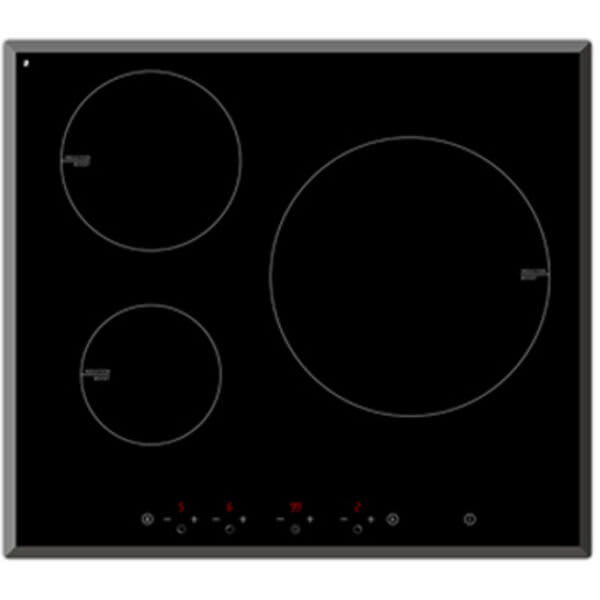 Arc Induction Cooktop 60cm Three Zone Model CI6SE2 RRP 1129.00