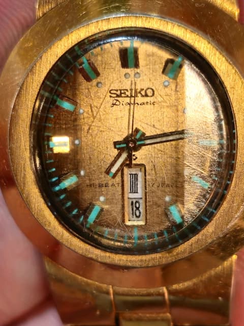 Seiko diamatic 7010 hi beat 12 jewels watch Watches