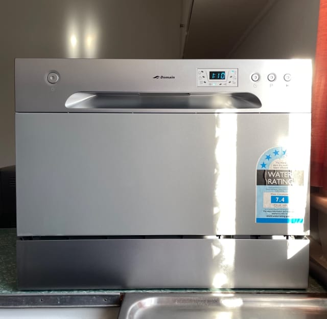 Benchtop Dishwasher Stainless Steel 6 Place Settings Renter Countertop