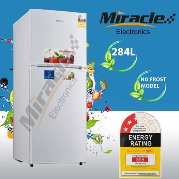 Brand New 284L Top Mount Refrigerator White Color Fridges & Freezers