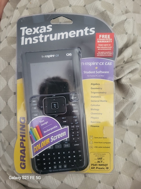 texas instruments TI-nspiee cx CAS - Other Computers & Software in ...