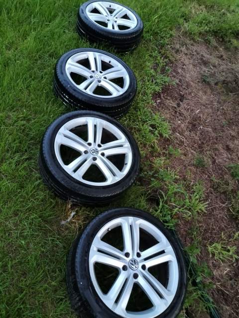 VW Touareg R-Line 21 inch Factory Rims and Tyres | Wheels, Tyres & Rims ...