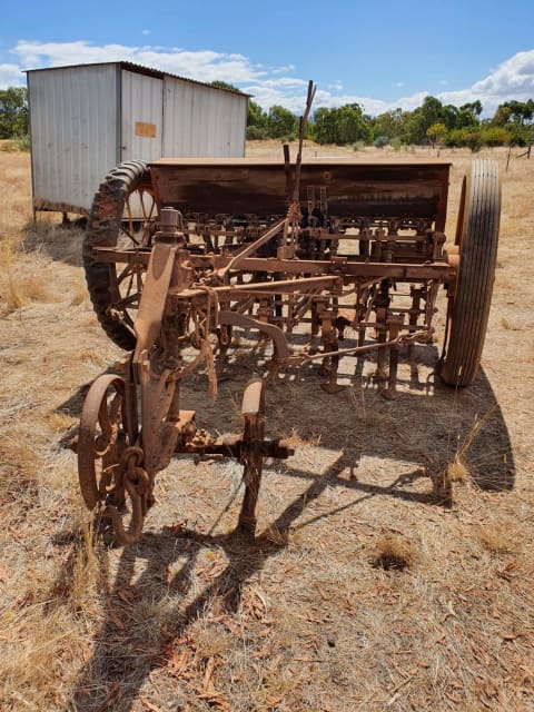 Antique Seeder Est 1938 - Antiques in Port Augusta SA | Gumtree Australia