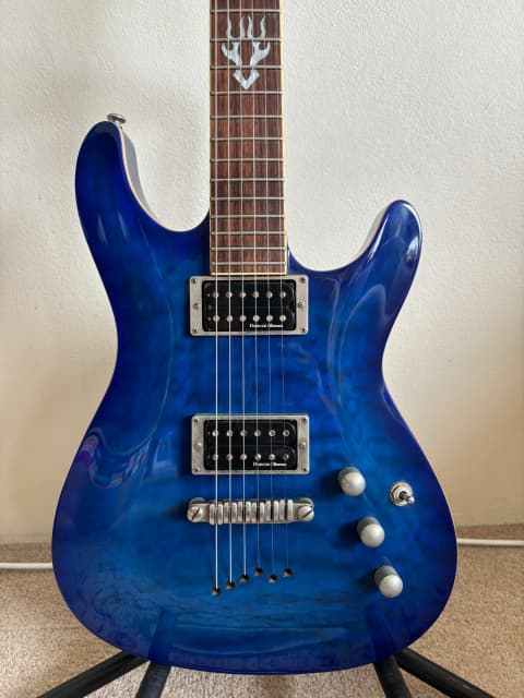 Ibanez sz520qm deals blue