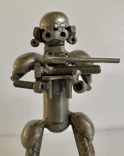 Star Wars Trooper Metal Recycled Art Nuts And Bolts Statue ...