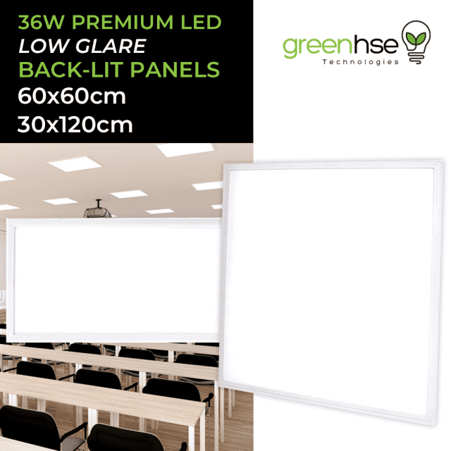 36w Premium LED Panel Lights Low Glare 50 plus GST Ceiling Lights in