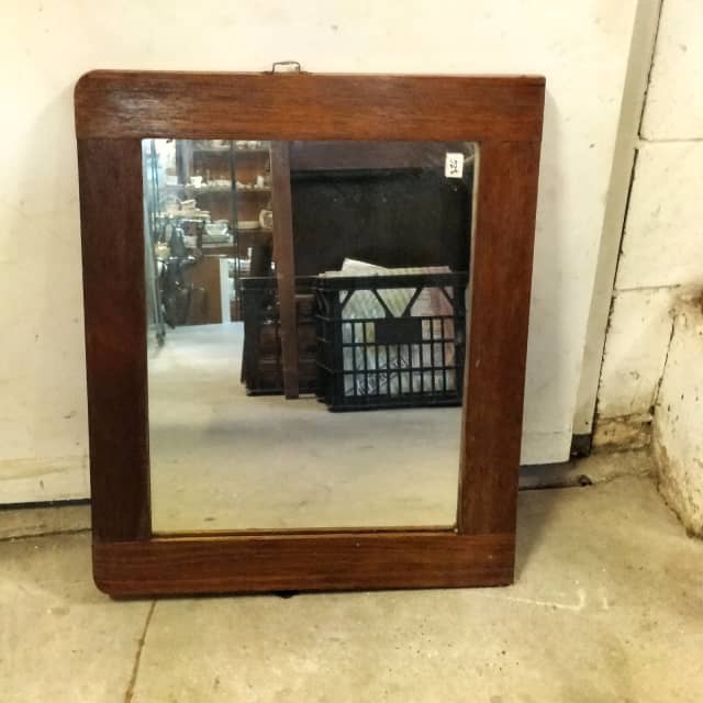 Rustic timber framed mirror. Size in pics. Mirrors Gumtree