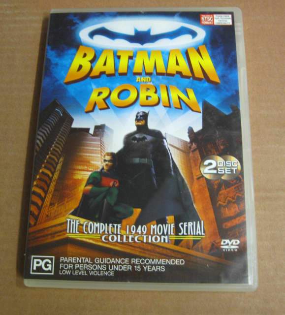 BATMAN AND ROBIN COMPLETE 1949 SERIAL - DVD | CDs & DVDs | Gumtree ...