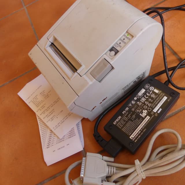Epson TMT88II M129B Thermal POS Parallel Receipt Printer GOOD working Other Electronics