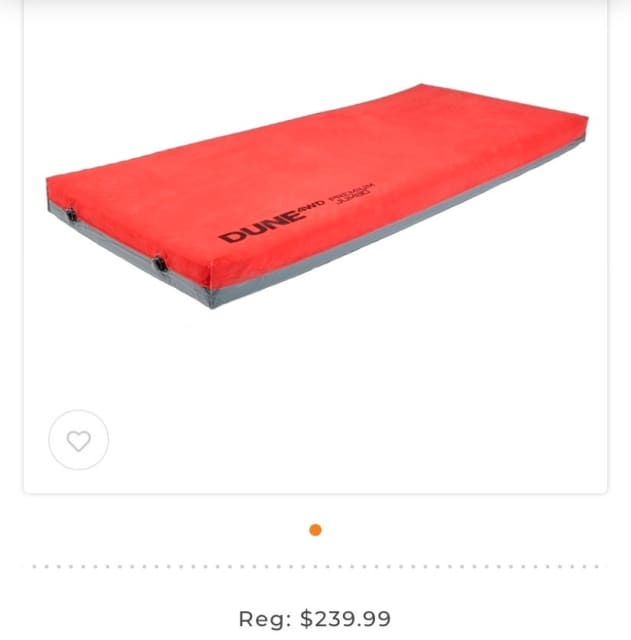 dune 4wd mattress