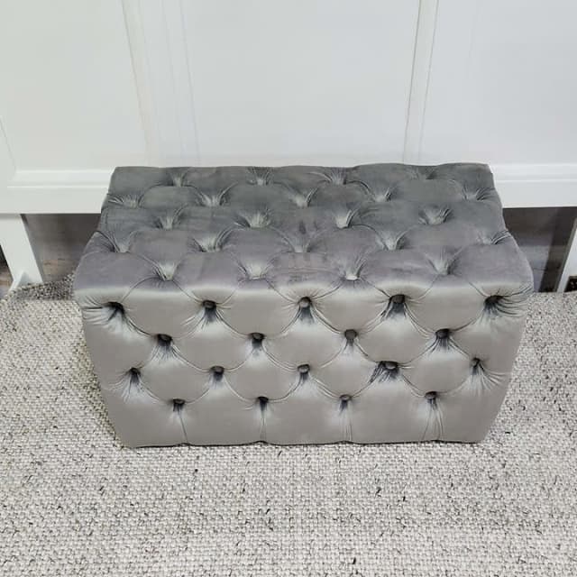 Small Velvet Ottoman (Brand New) Sofas Gumtree Australia Port