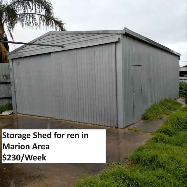 Storage shed for rent in Marion Area Parking & Storage Gumtree