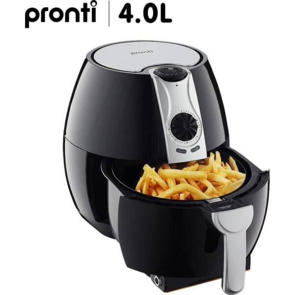 Pronti Deep Air Fryer with Stand in Black 4.0L NEW Small Appliances