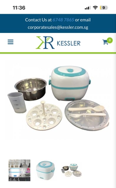 Kessler multi function online cooker