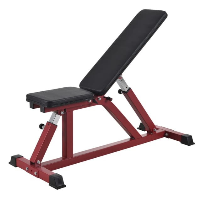 Adjustable Sit Up Bench Fitness Flat Weight Incline Press Home Gym