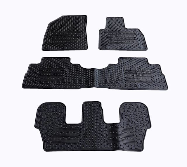 Rugged Rubber Floor Mats Tailored for Hyundai Palisade 202123 Auto