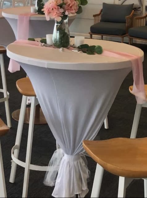 cocktail table skirting