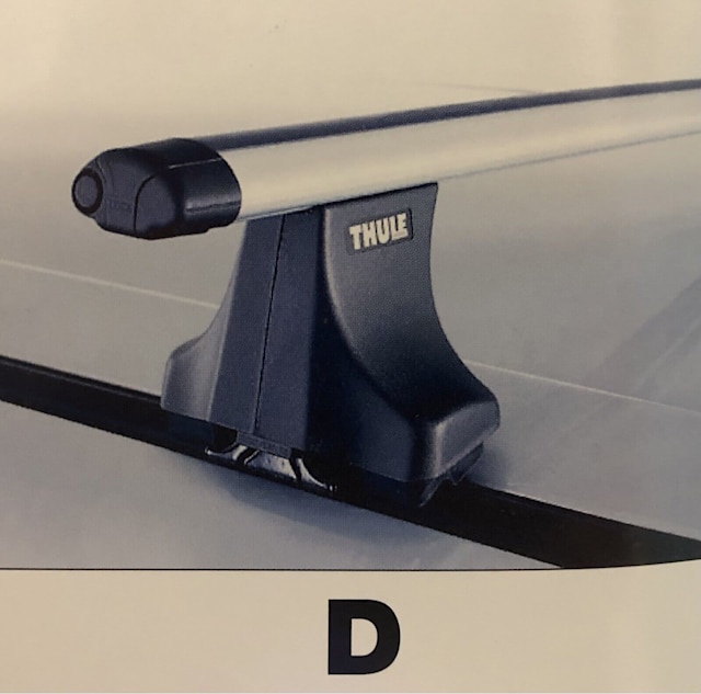 ROOF RACKS THULE Aero Bars suit various gutterless vehicles Auto Body