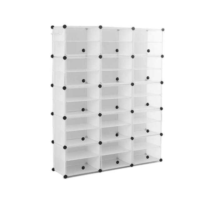 Cube Shoe Storage Organiser Shelf Stackable DIY 1... Gumtree