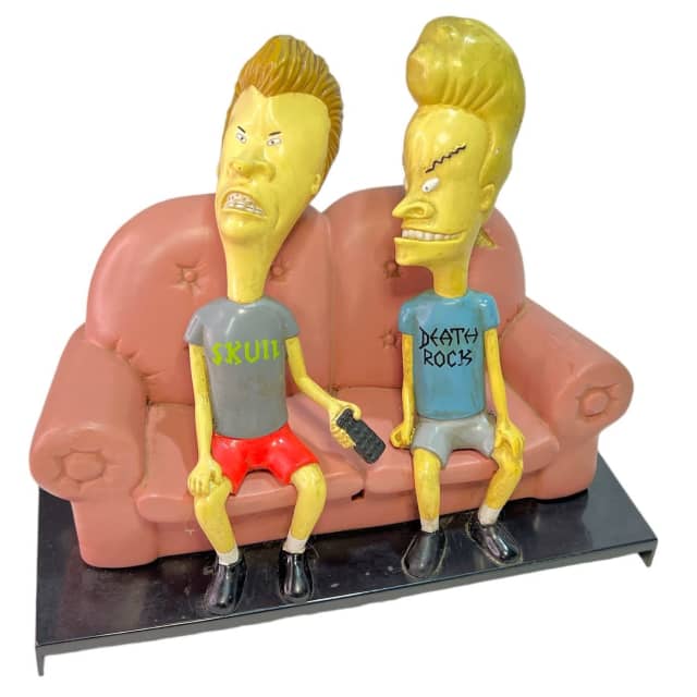 MTV Beavis and Butthead On Couch TV Talker (1996) Collectables
