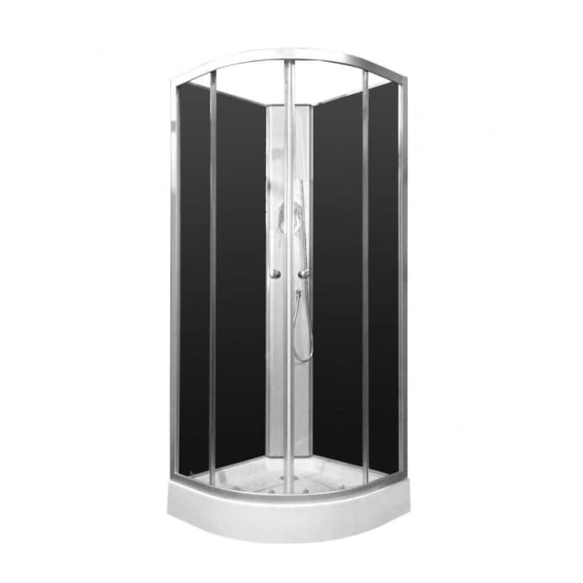 Shower Screen Cubicle Enclosure W/T Base 800x800x2300mm 76904