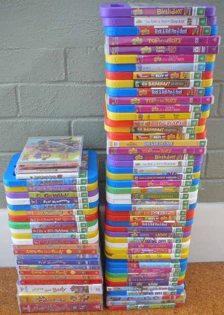 HUGE Wiggles / Hi-5 dvd job lot (Uncleaned) | CDs & DVDs | Gumtree ...