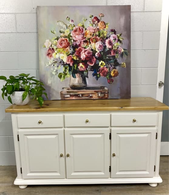 Restored Hamptons buffet Buffets & Side Tables Gumtree Australia