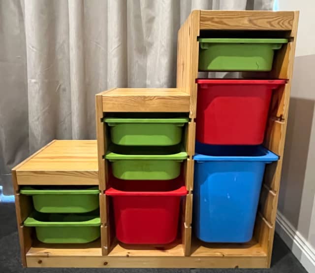 Ikea Trofast wooden storage unit tubs Bookcases & Shelves Gumtree Australia Baw Baw Area