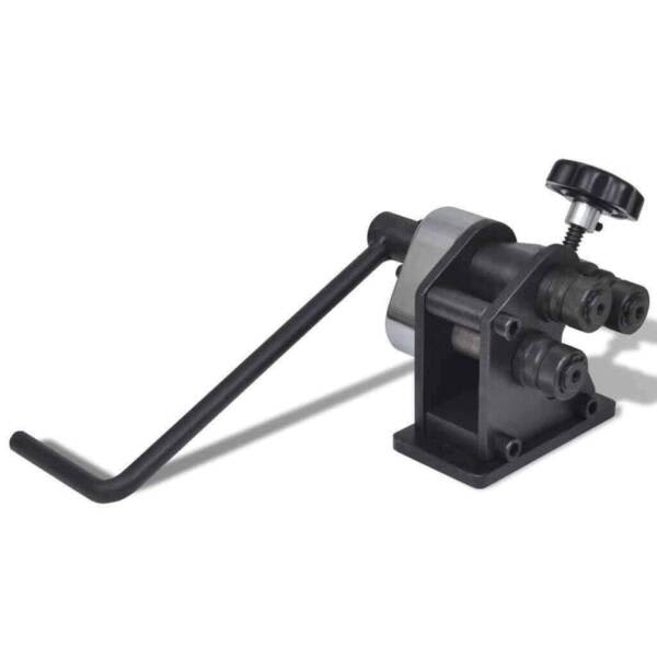 Manual Roll Bending Machine Cast Iron Workbench Rolling Bender Tool