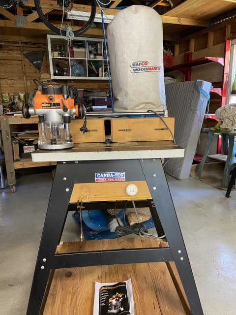 Hafco deals router table