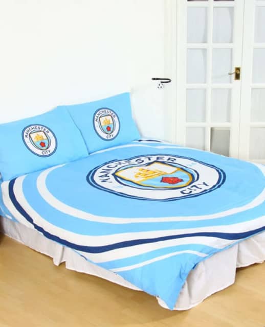 MANCHESTER CITY FC Bedding Quilt Rug Towel Blanket (all brand new