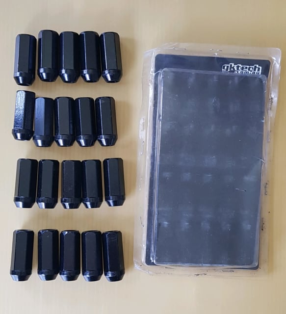 GKTECH wheel nuts lugs for Nissan r32 r33 r34 s13 s14 wheels rims