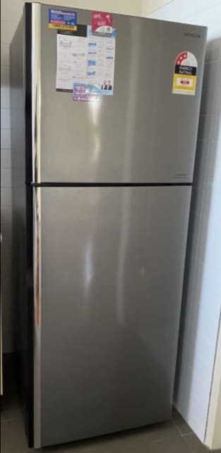 hitachi 403l top mount inverter fridge