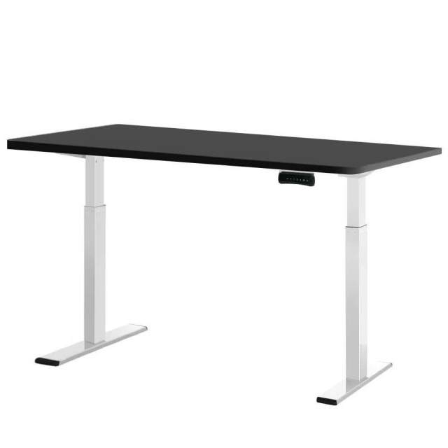 Artiss Standing Desk Electric Height Adjustable Sit Stand Desks White