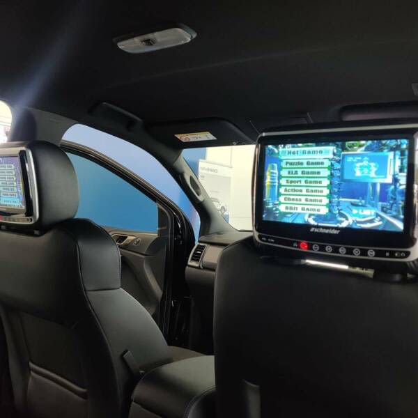 In Car DVD Headrests Monitors 9 inch Universal Brand New Auto