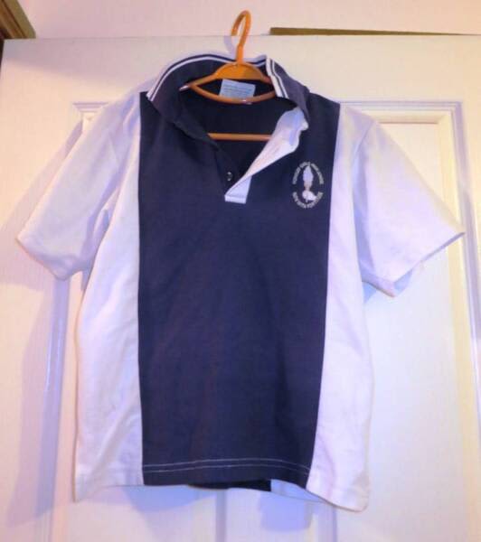 Hornsby Girls' High School Sports Uniform Striped P.E. Shirt Tops