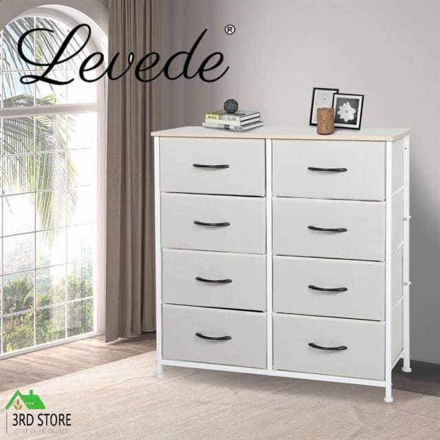 RETURNs Levede Storage Tower Chest of Drawers Dresser Tallboy