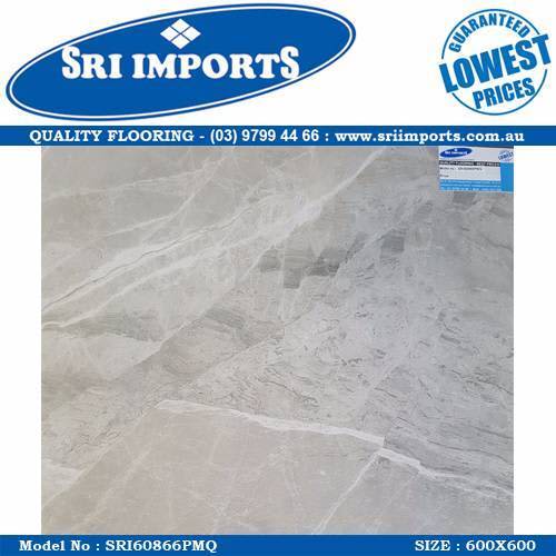 MARBLE LOOK PORCELAIN TILE MNO SRI60866PMQ 22.90 PSQM Building
