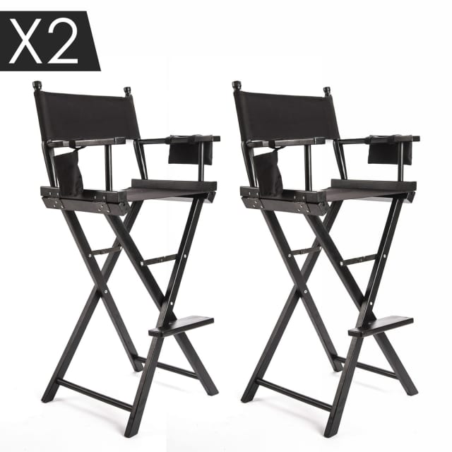 La Bella 2 Set Black Folding Tall Chair Office Chairs Gumtree Australia Adelaide City
