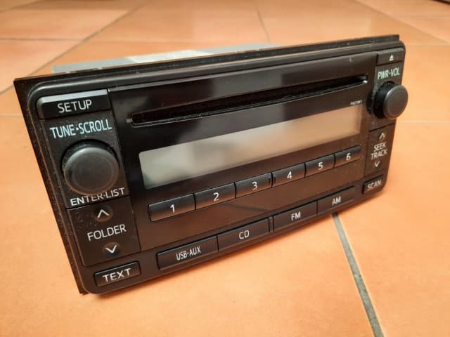 SUBARU BRZ RADIO STERIO HEAD CD PLAYER 86201CA210 FUJITSU TEN | Audio
