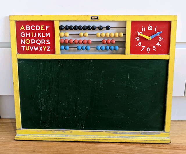 MCM Retro Swedish BRIO Chalkboard Rare 1950s Collectables Gumtree