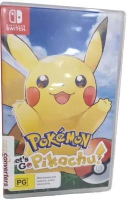 nintendo switch games pikachu