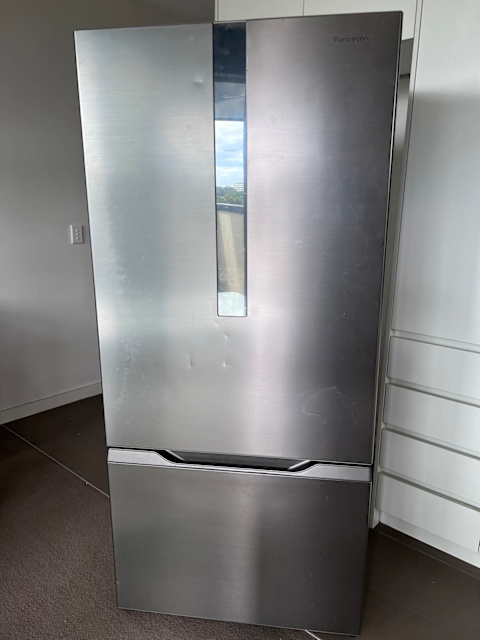 panasonic 551l french door stainless steel refrigerator
