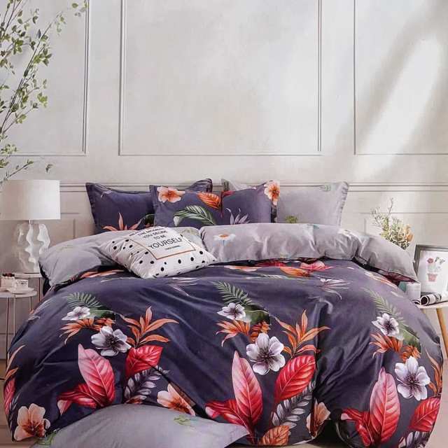 Paradiso 100 Cotton Reversible Quilt Cover Set King... Manchester & Textiles in Sydney City