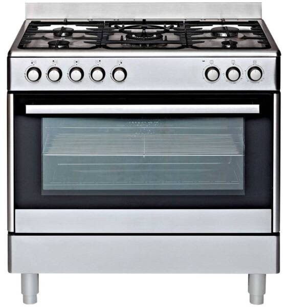 Euromaid 90cm Dual Fuel Freestanding Cooker Model GE90S Ovens